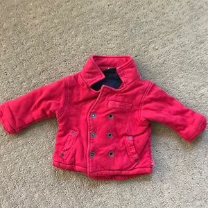 LITTLE RED JACKET BY PAGLIE SIZE 9-12 months-European (German) size 74